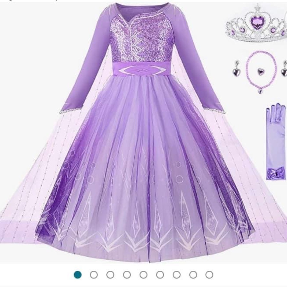SOLD Purple princess dress